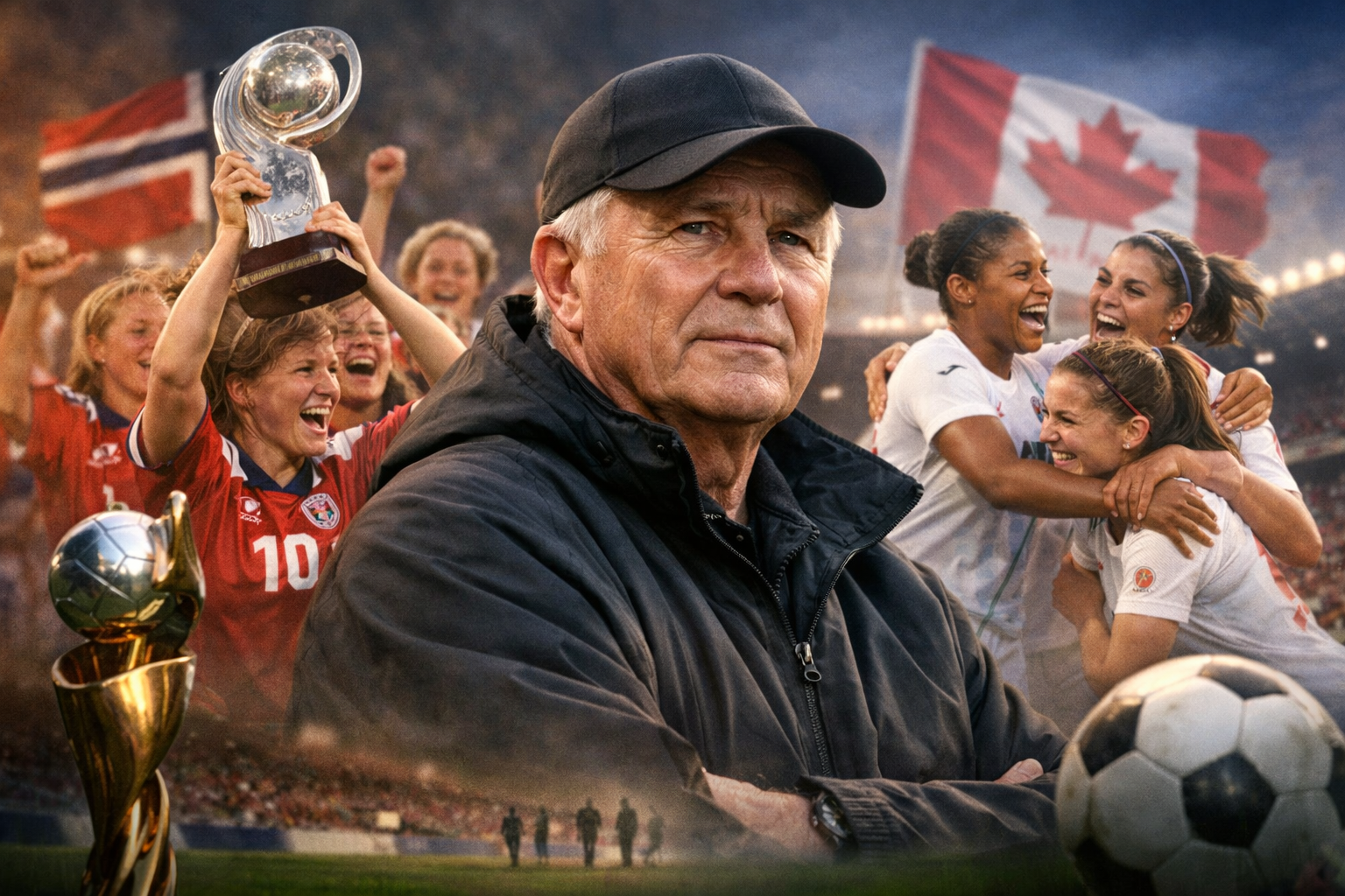 Feature image for L’héritage d’Even Pellerud dans le football féminin : de l’âge d’or de la Norvège à l’essor du Canada