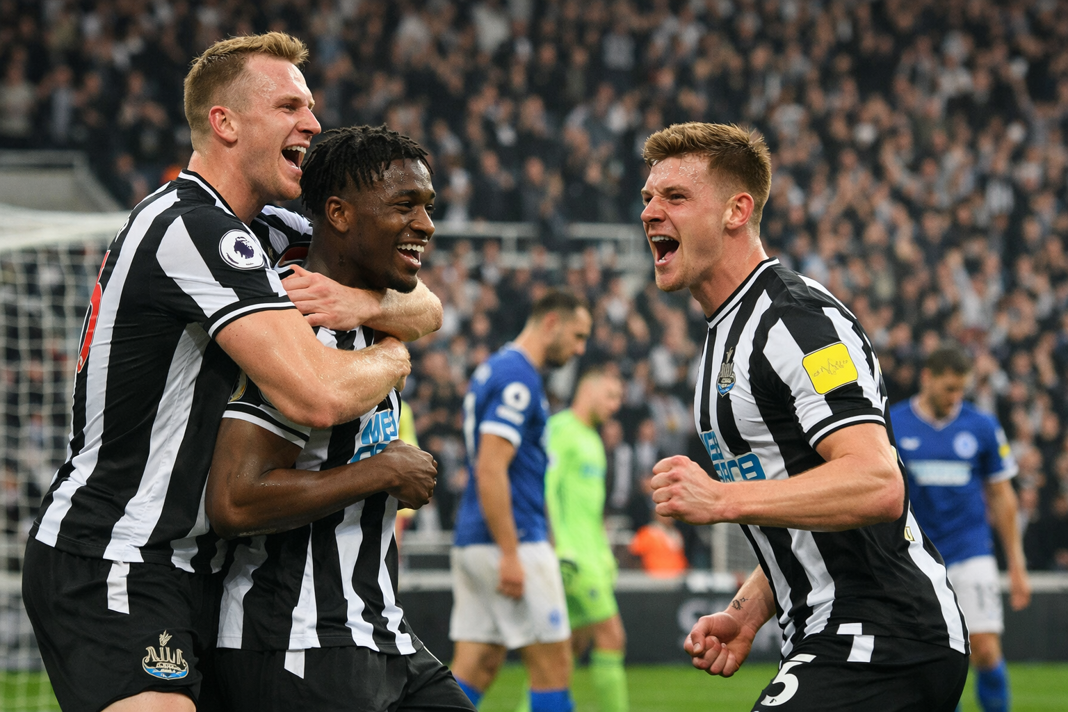 Feature image for Il Newcastle batte il Brighton 3-1, interrompe la serie negativa e allenta la pressione su Eddie Howe