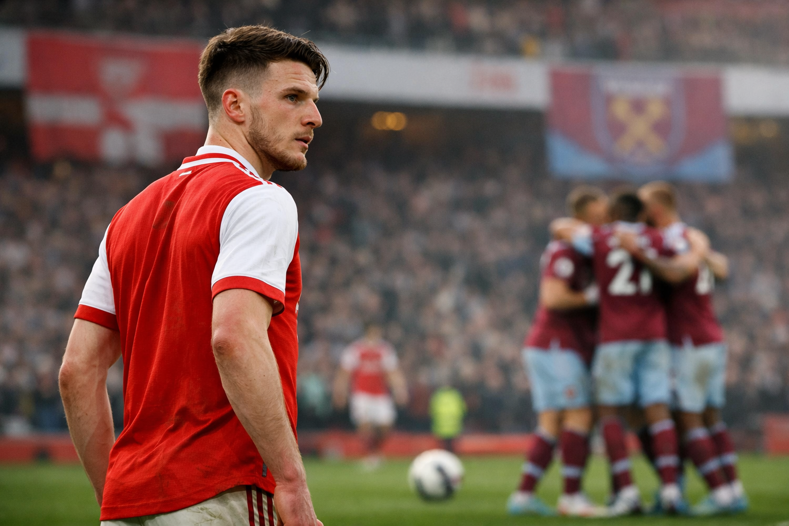 Feature image for Declan Rice retrouve West Ham alors que course au titre et anciennes loyautés se percutent