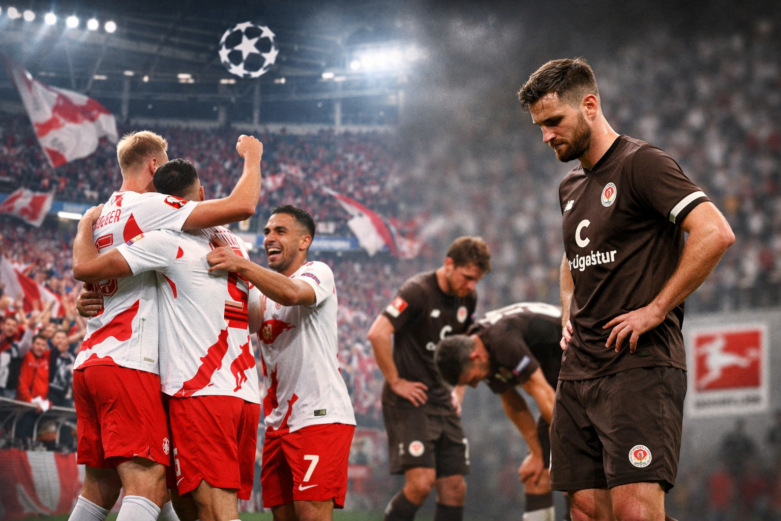 Feature image for RB Leipzig on the brink as St. Pauli arrive facing the drop