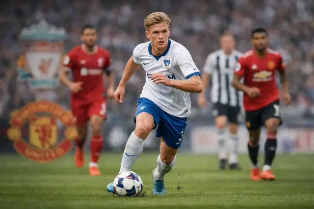 Feature image for Liverpool and Manchester United Join Growing Race for Iceland Prospect Isak Bergmann Johannesson