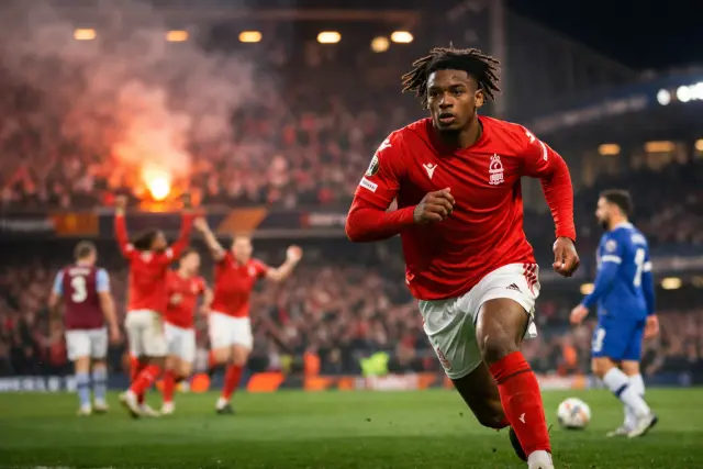Feature image for Omari Hutchinson urges Nottingham Forest to stay sharp after Europa League surge
